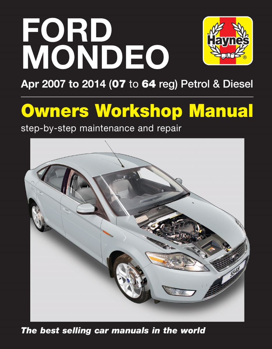 Ford Mondeo Petrol & Diesel (Apr 07 - 14) - Haynes Repair Manual