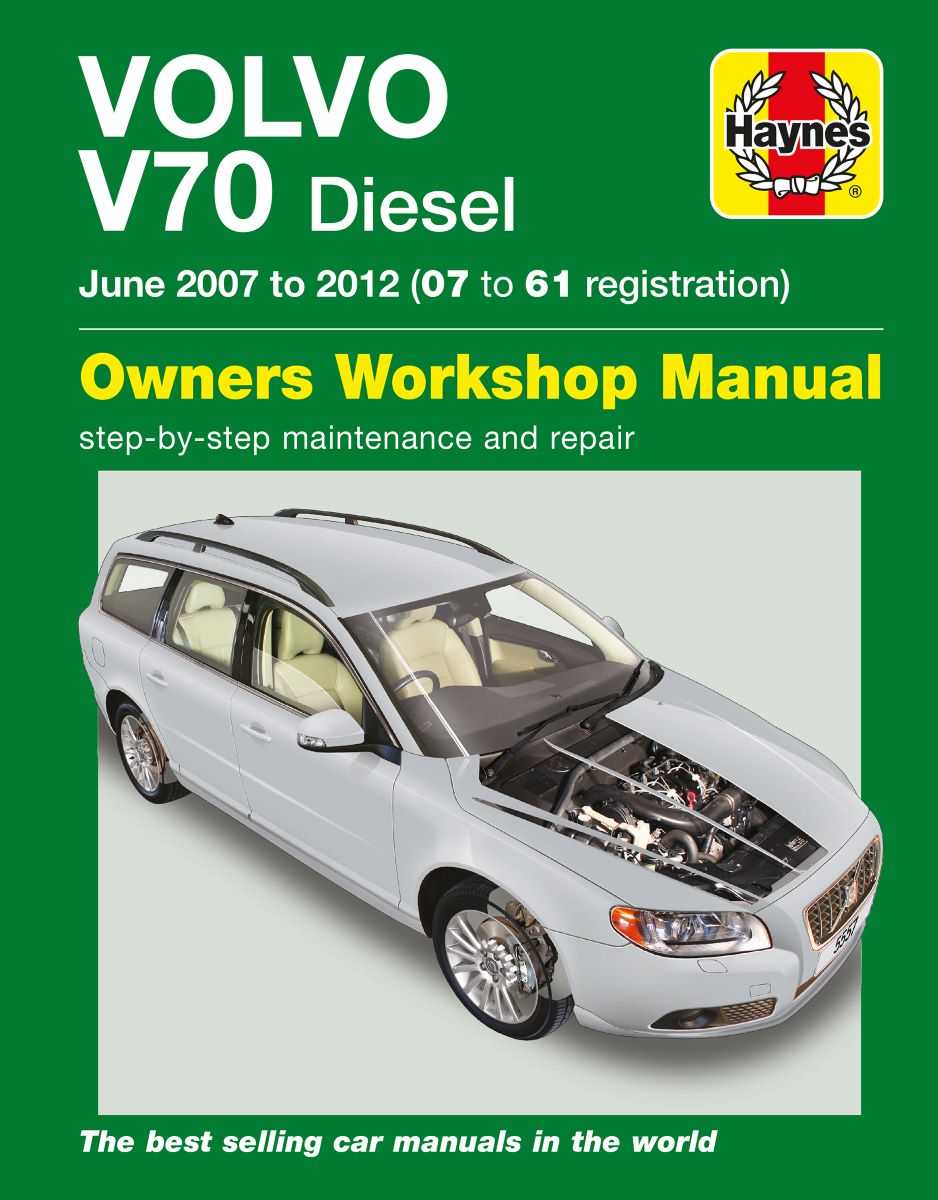 Volvo V70 Diesel (June 07 - 12) - Haynes Repair Manual