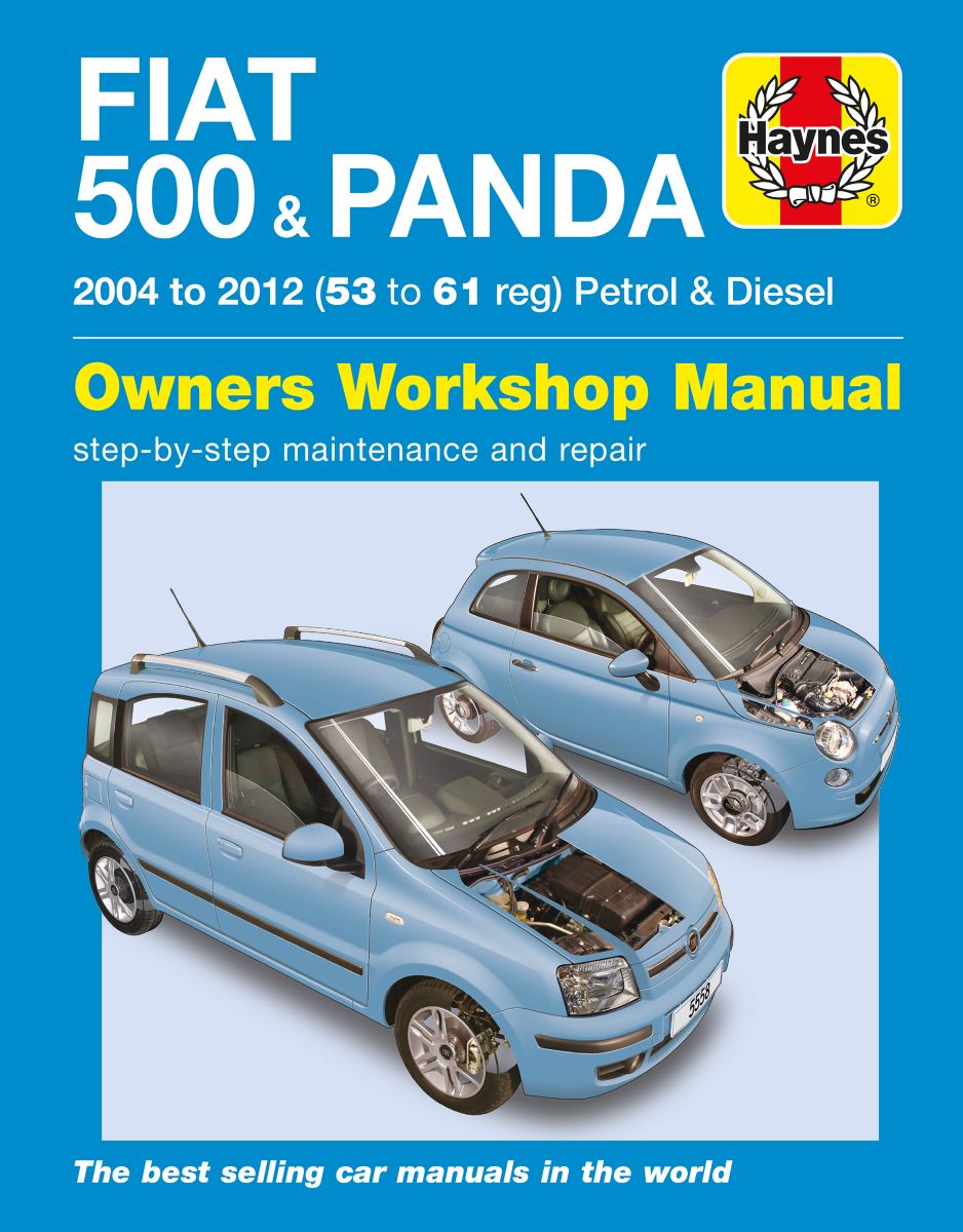 Fiat 500 & Panda Petrol & Diesel (04 - 12) - Haynes Repair Manual