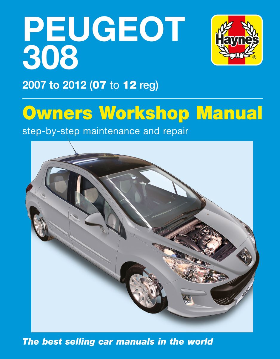 Peugeot 308 Petrol & Diesel (07 - 12) - Haynes Repair Manual