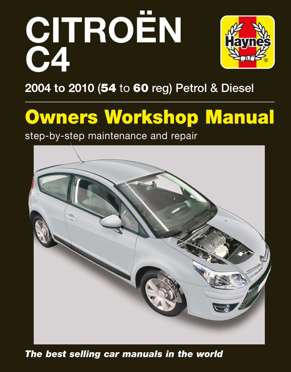Citroen C4 Petrol & Diesel (04 - 10) - Haynes Repair Manual