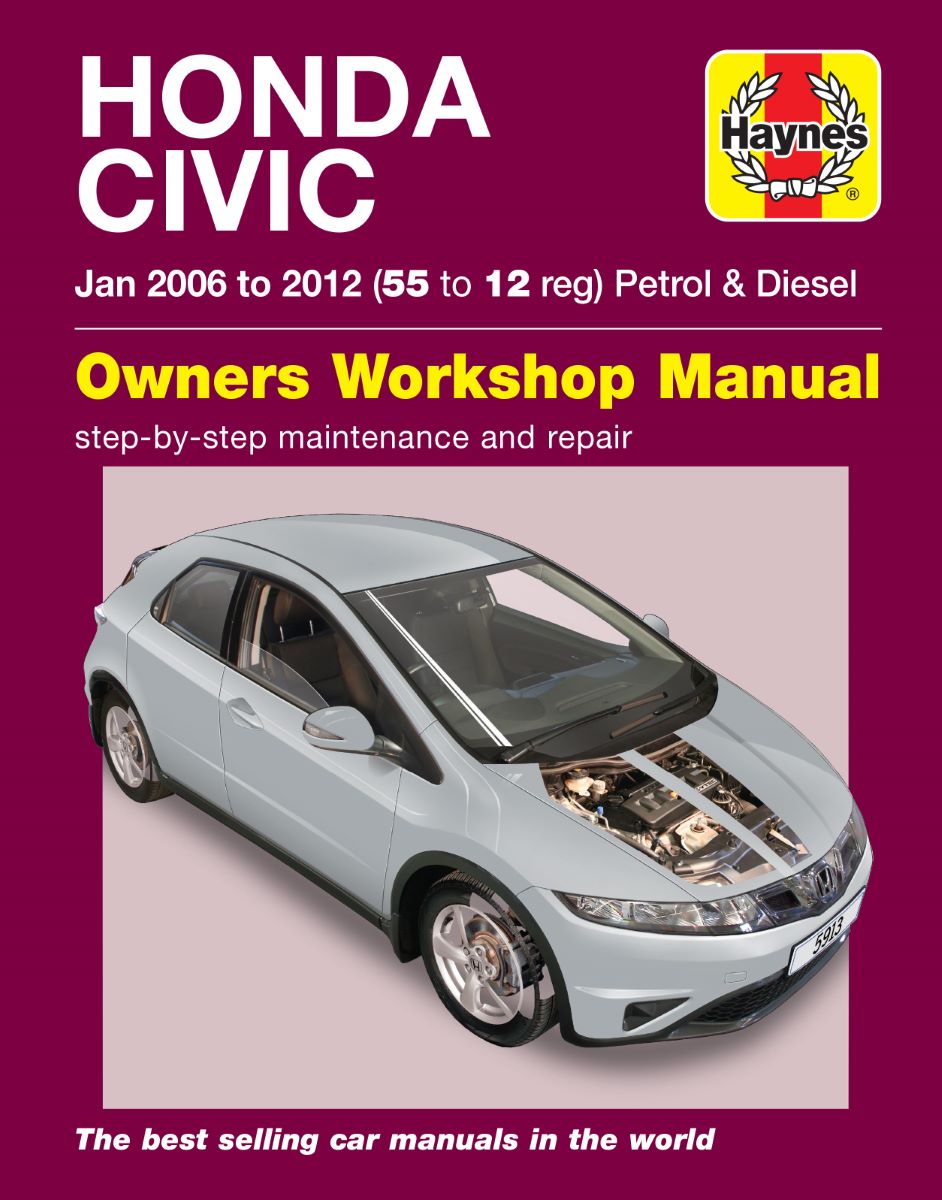 Honda Civic Petrol & Diesel (Jan 06 - 12) - Haynes Repair Manual