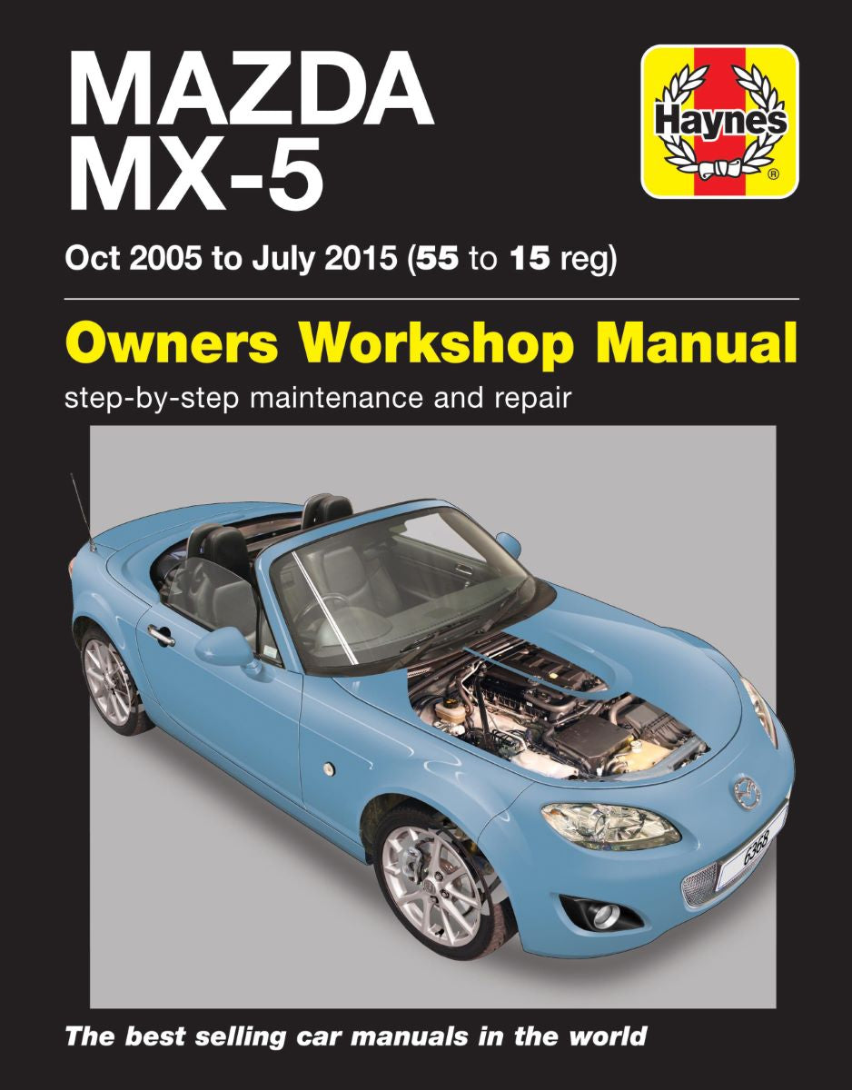 Mazda MX-5 (Oct 05 - July 15) 55 to 15 - Haynes Repair Manual