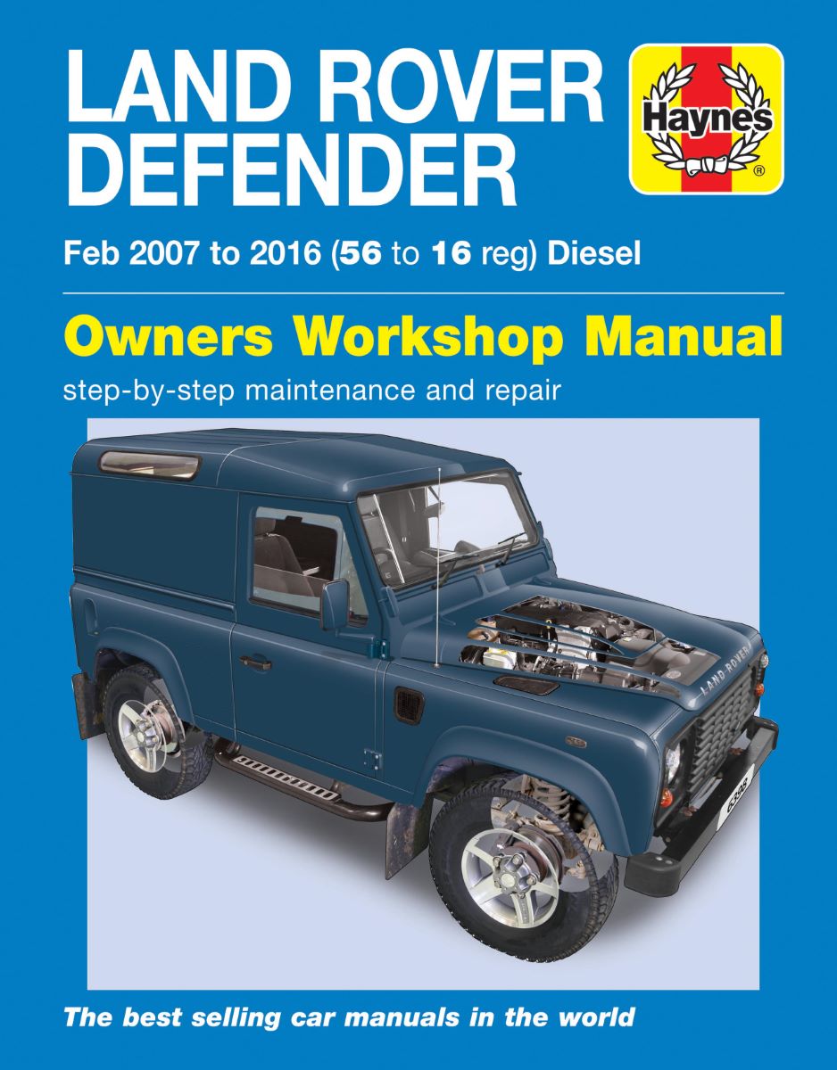 Land Rover Defender Diesel (2007 - 2016)  - Haynes Repair Manual