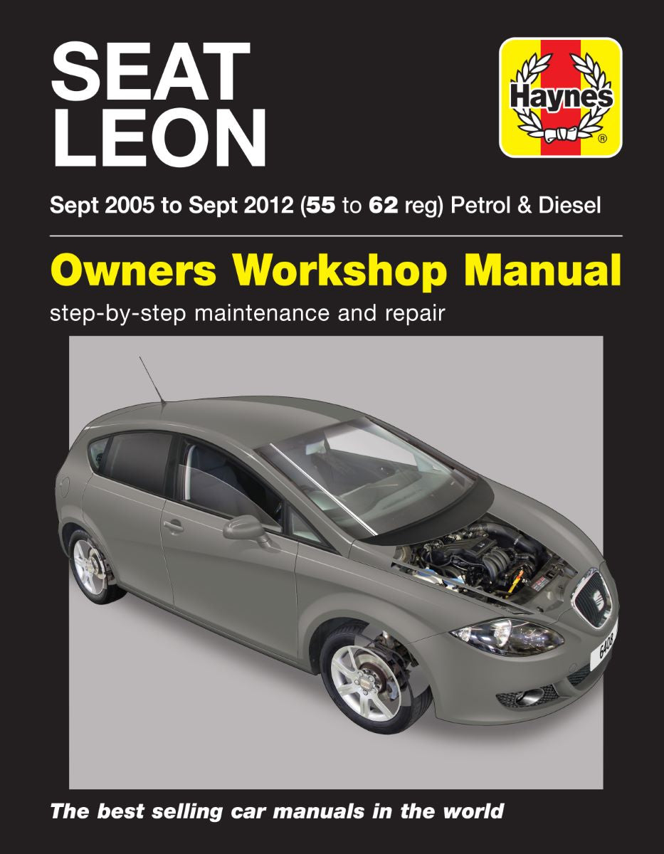 Seat Leon (Sept 05 - Sept 12) 55 to 62 - Haynes Repair Manual