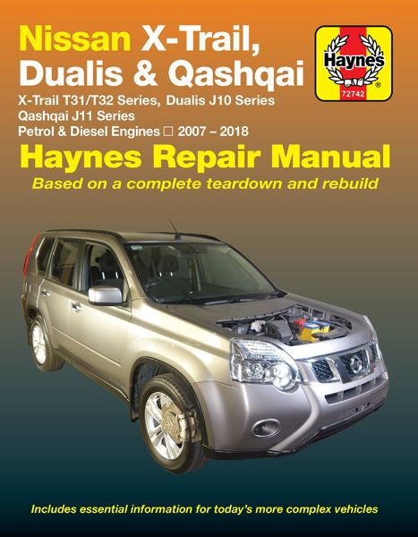 Nissan X-Trail / Dualis / Qashqai Petrol & Diesel (2007-2018) (AUS)