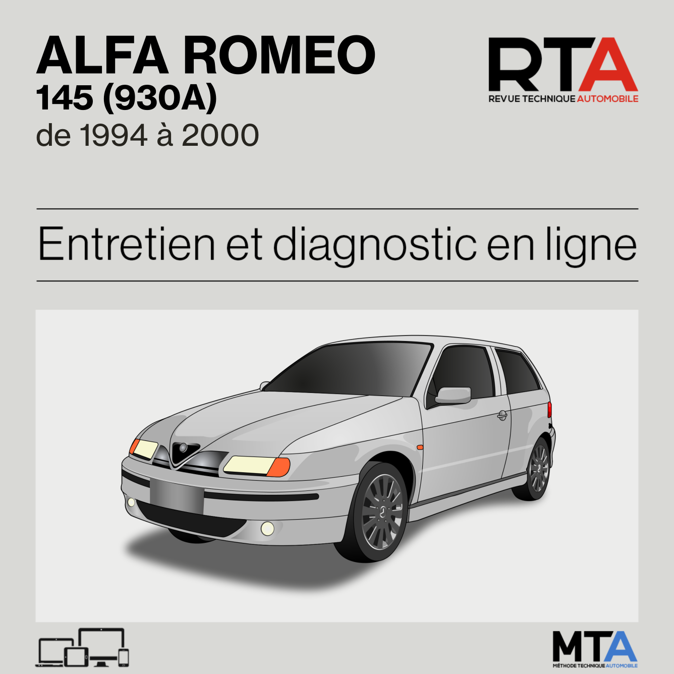 Alfa Romeo 145 (930A) de 1994 à 2000