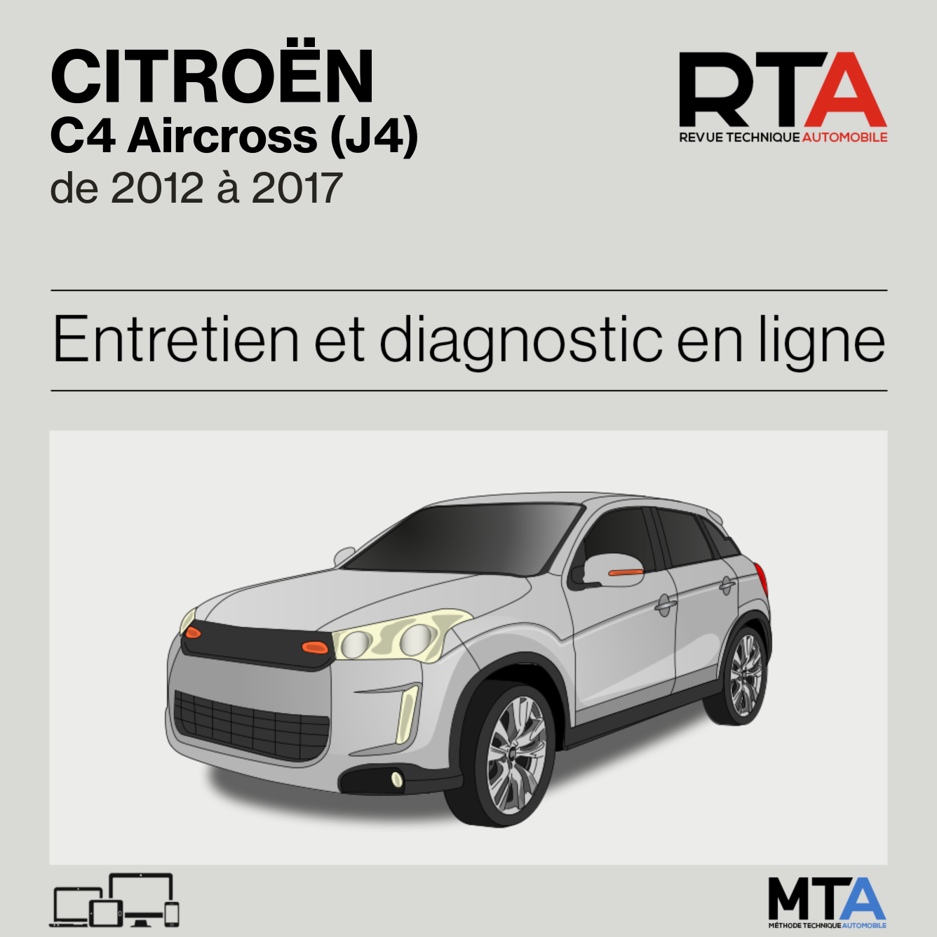 Citroen C4 Aircross (J4) de 2012 à 2017