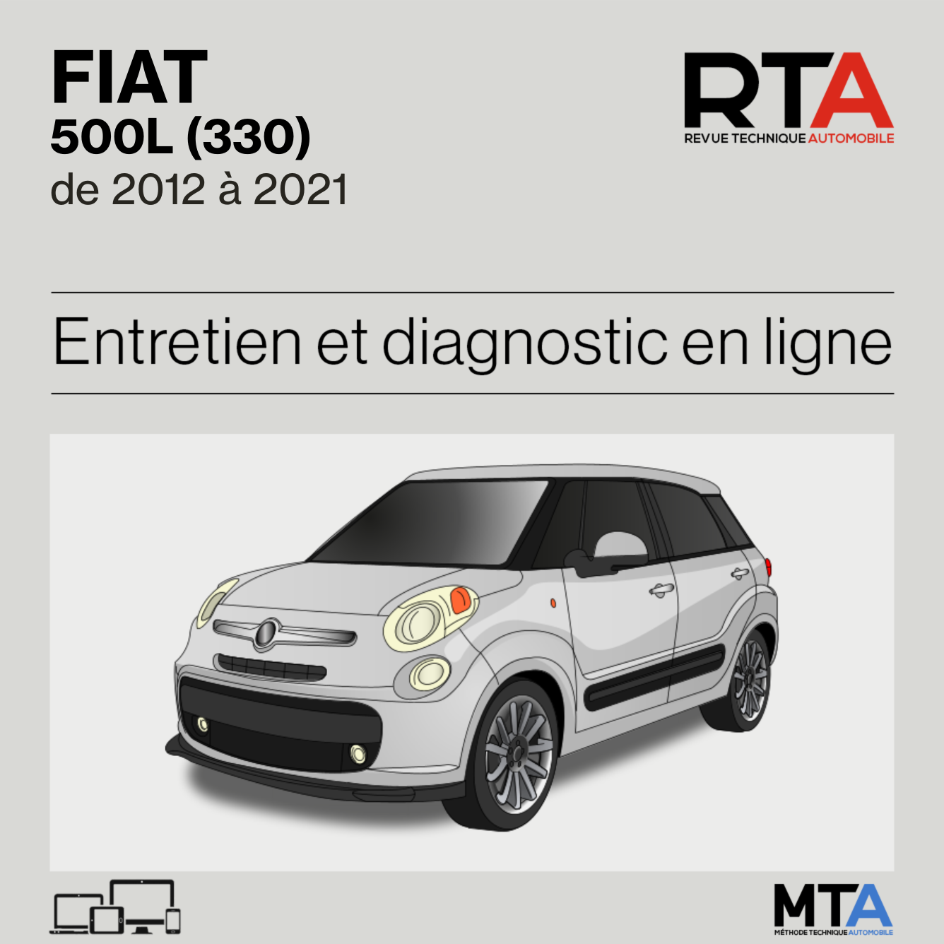 Fiat 500L (330) de 2012 à 2021