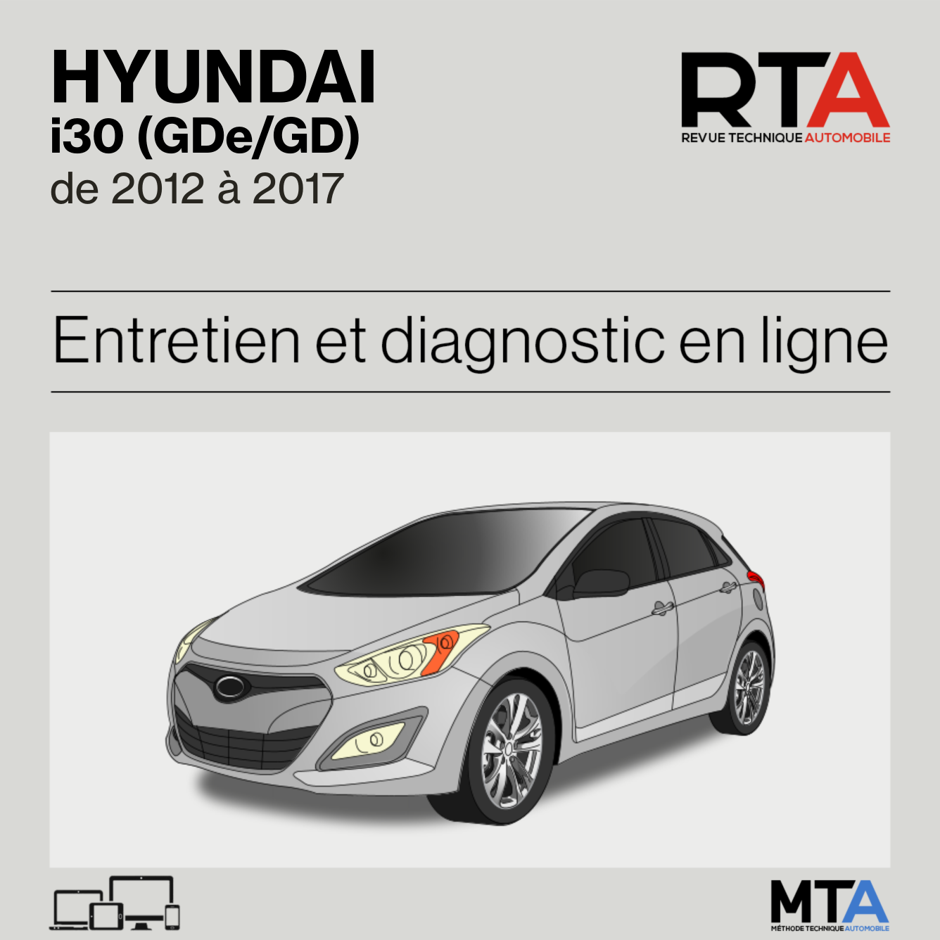 Hyundai i30 (GDe/GD) de 2012 à 2017