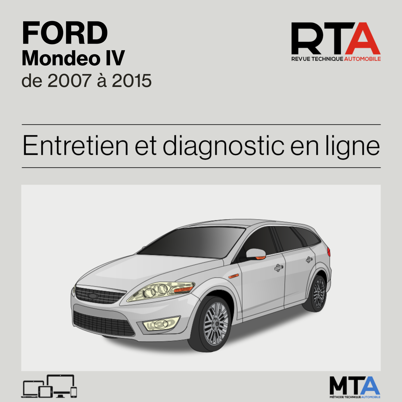 Ford Mondeo IV de 2007 à 2015