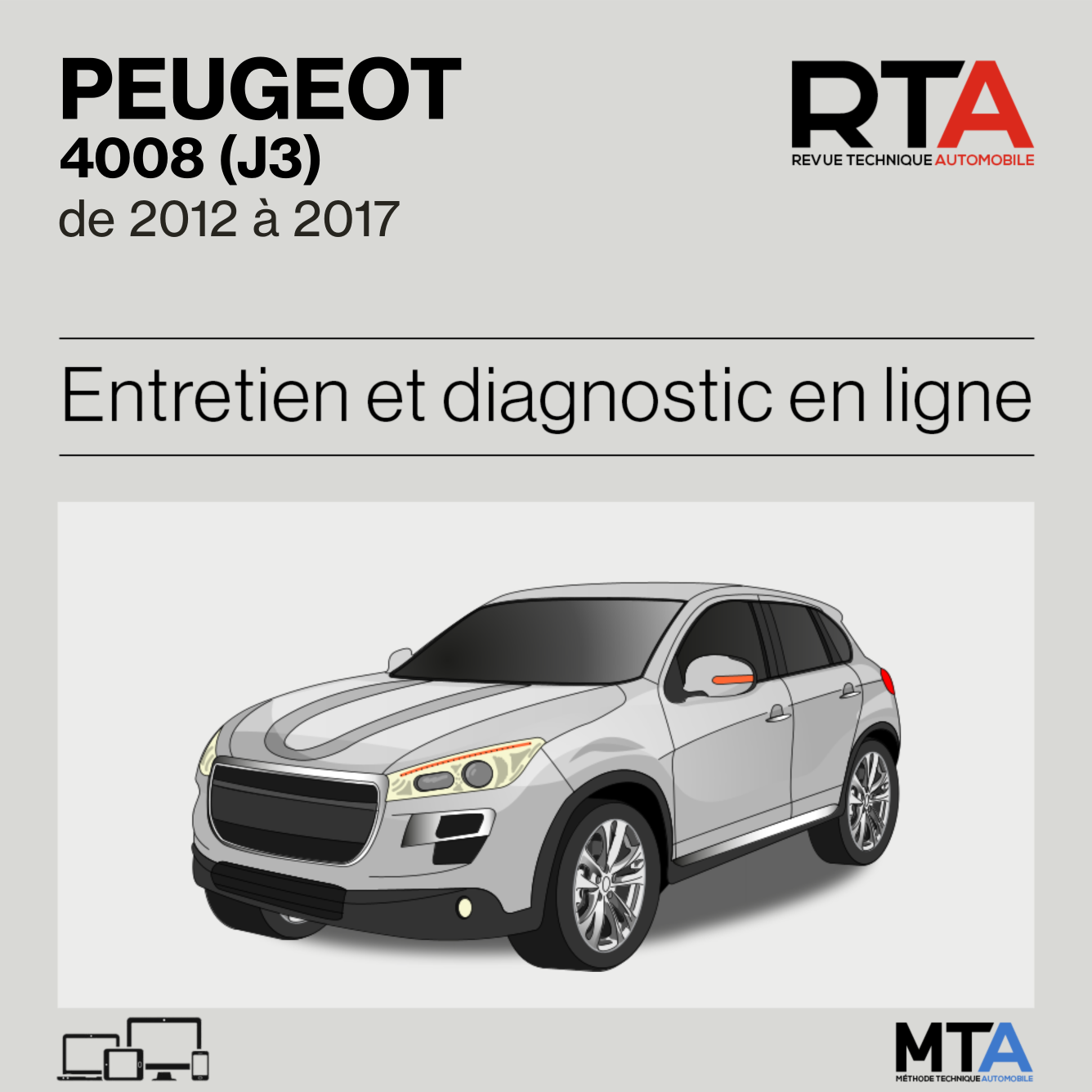 Peugeot 4008 (J3) de 2012 à 2017