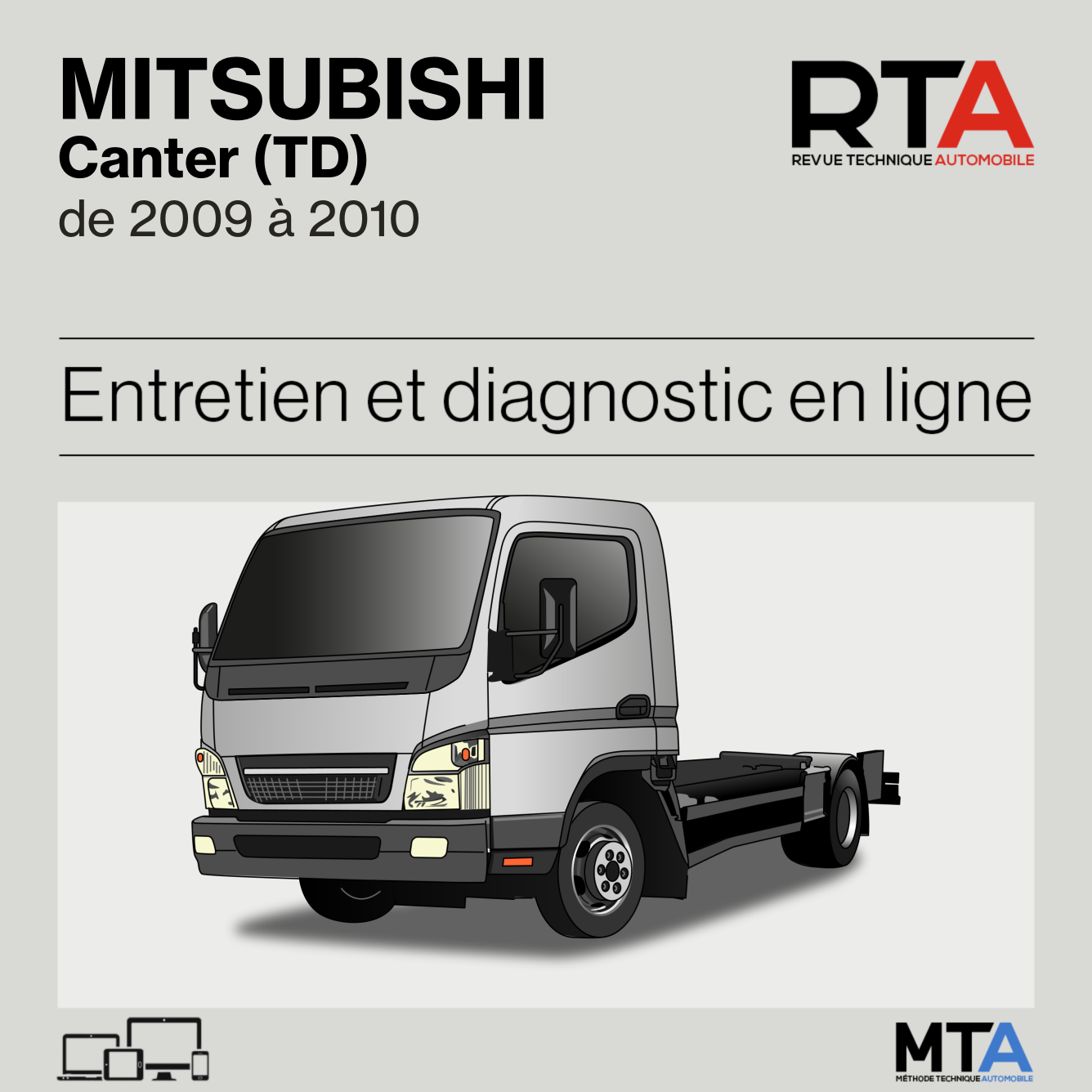 Mitsubishi Canter (TD) de 2009 à 2010