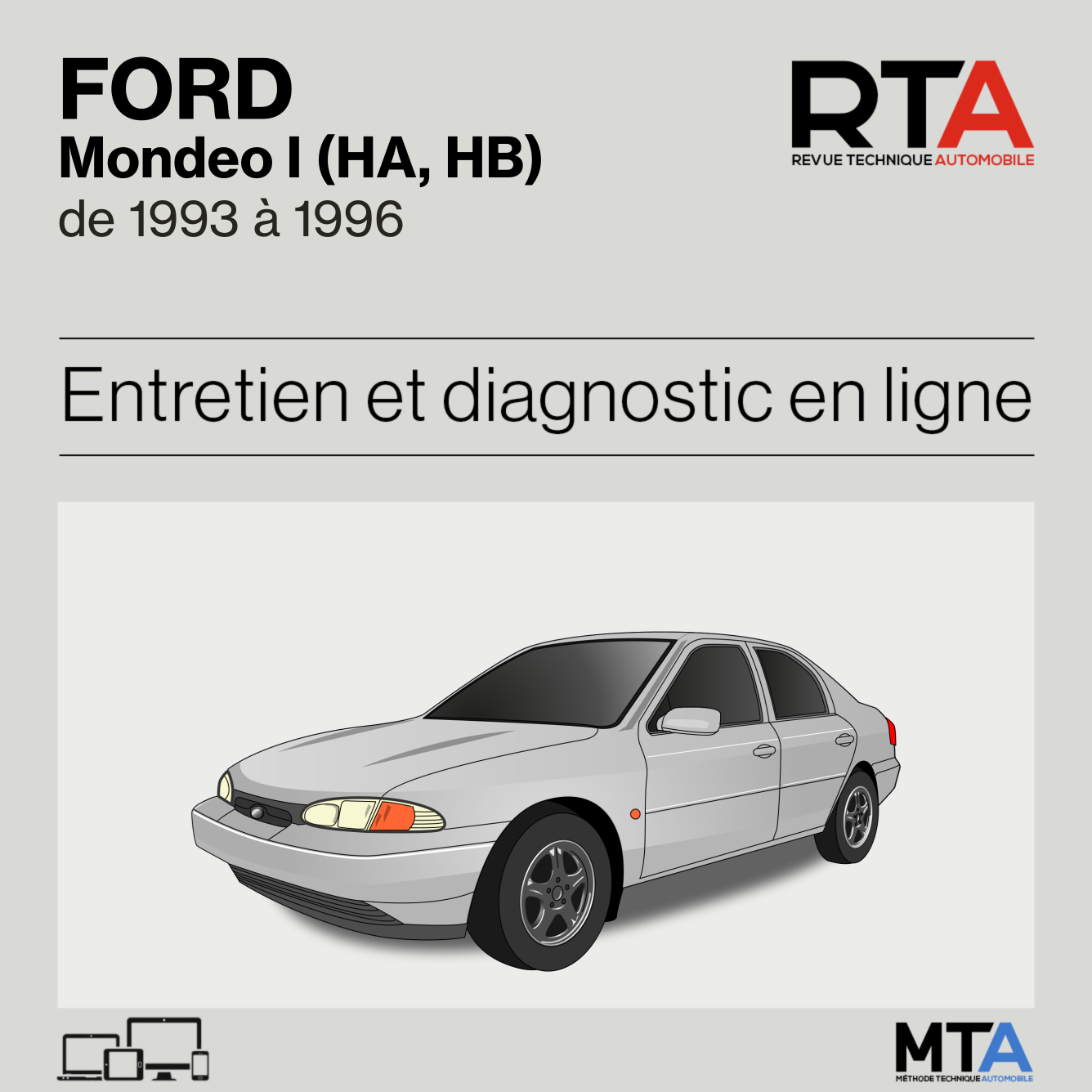 Ford Mondeo I (HA, HB) de 1993 à 1996