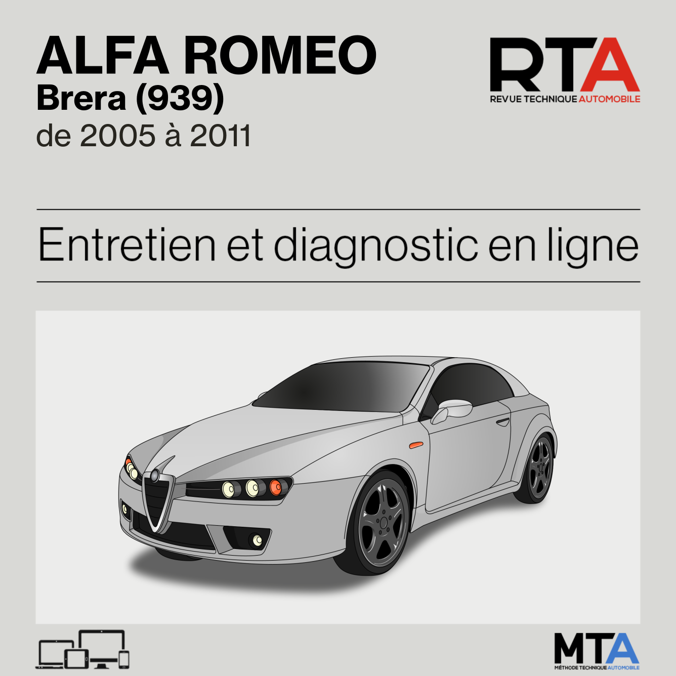 Alfa Romeo Brera (939) de 2005 à 2011