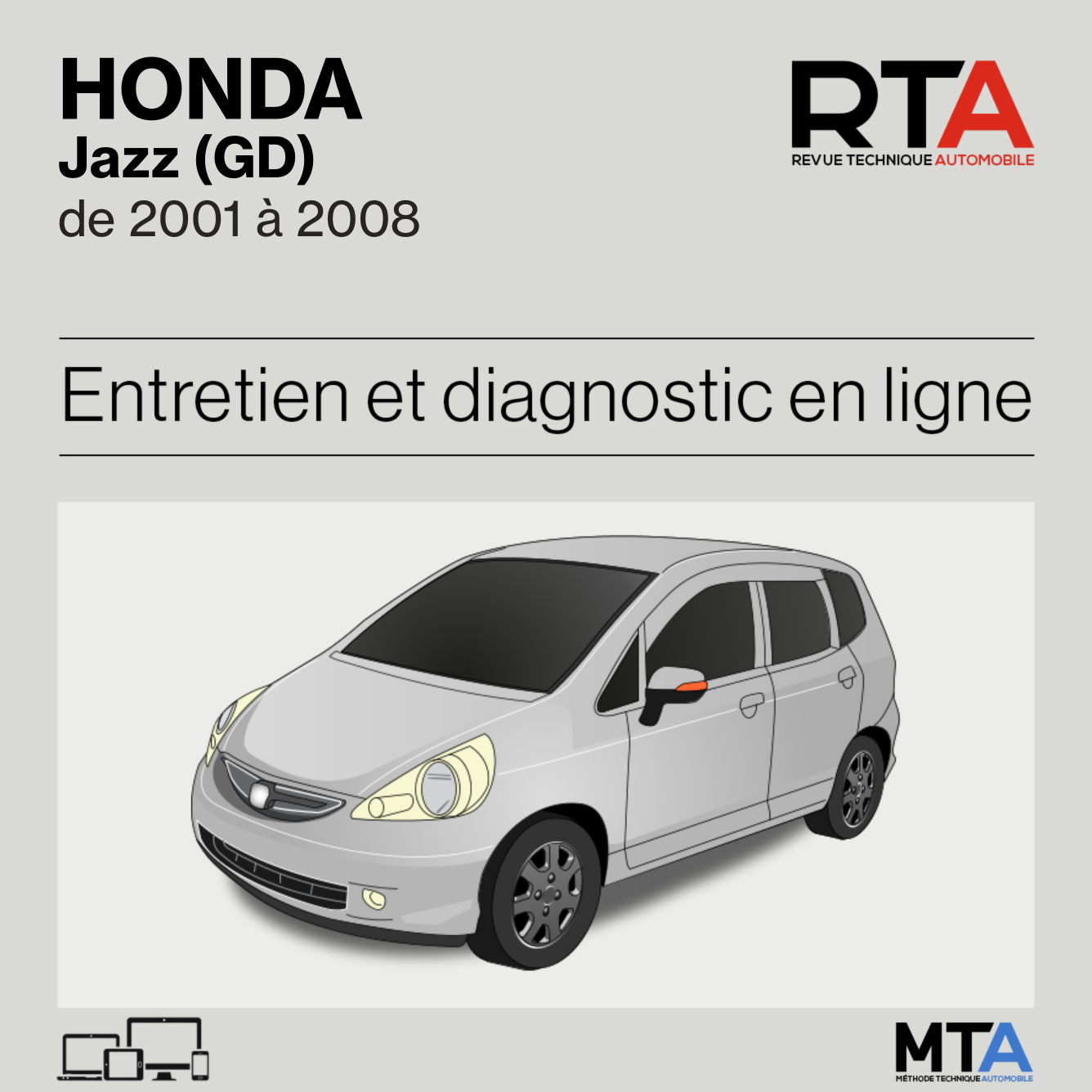 Honda Jazz (GD) de 2001 à 2008