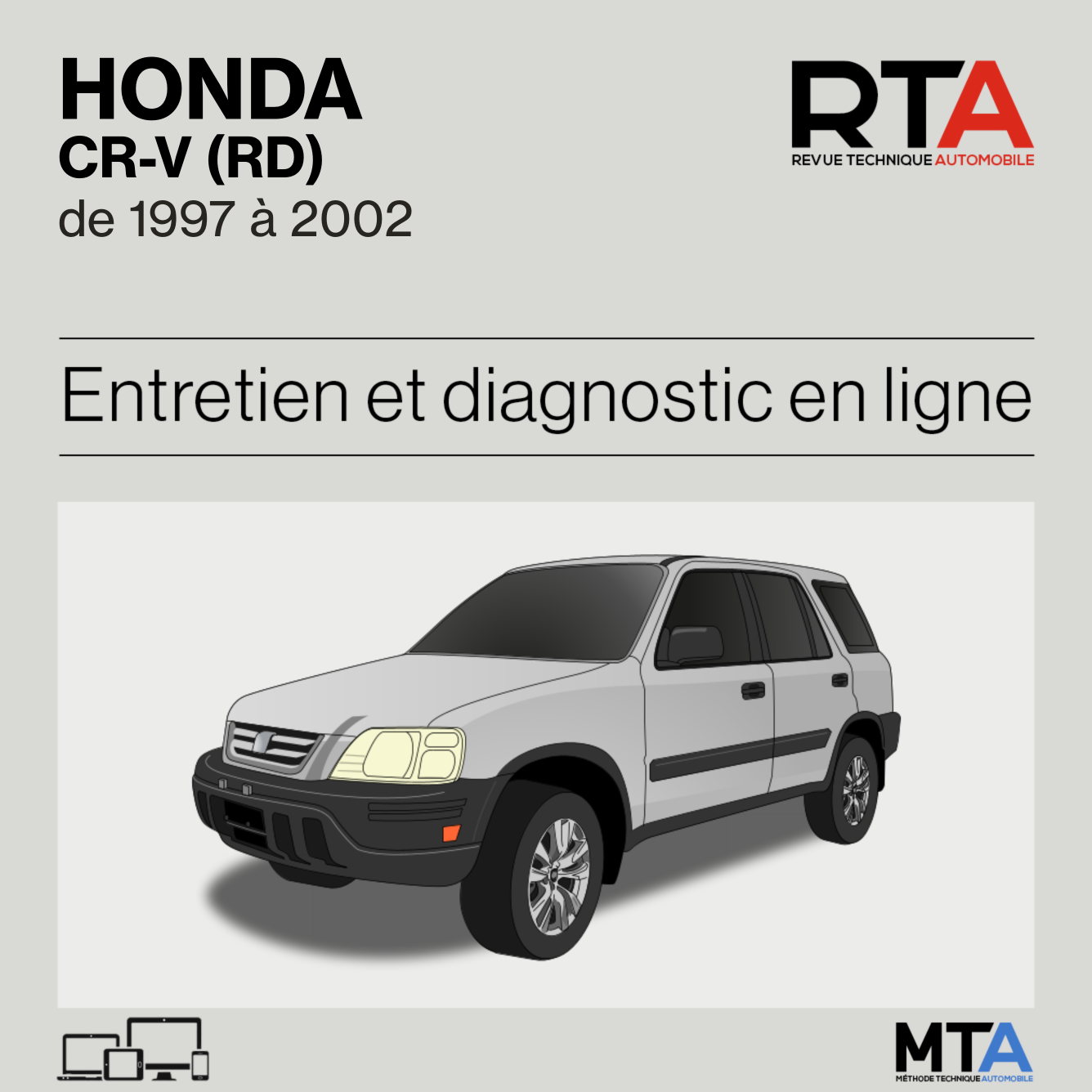 Honda CR-V (RD) de 1997 à 2002