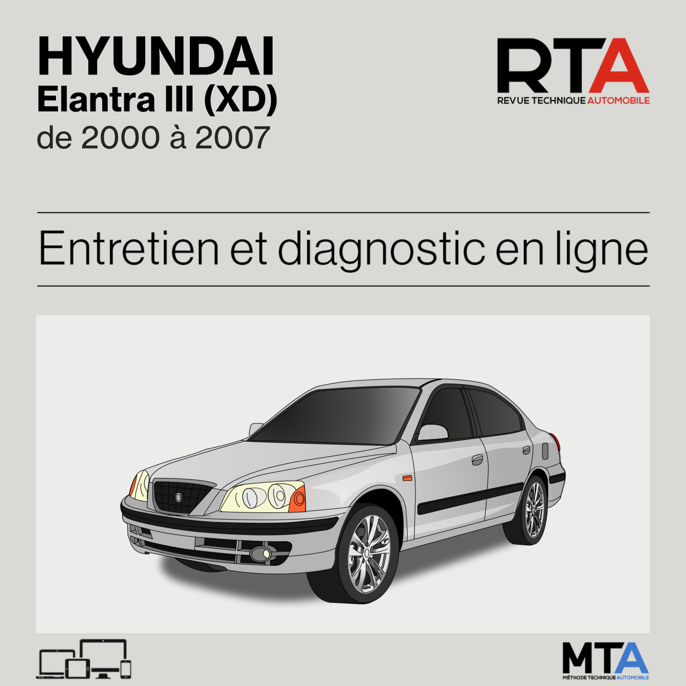 Hyundai Elantra III (XD) de 2000 à 2007