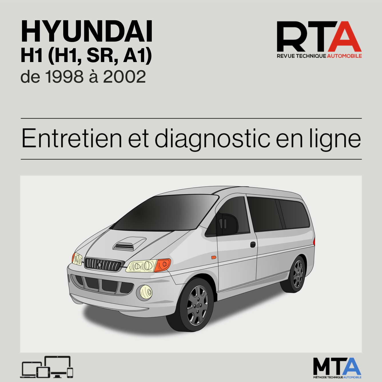 Hyundai H1 (H1, SR, A1) de 1998 à 2002