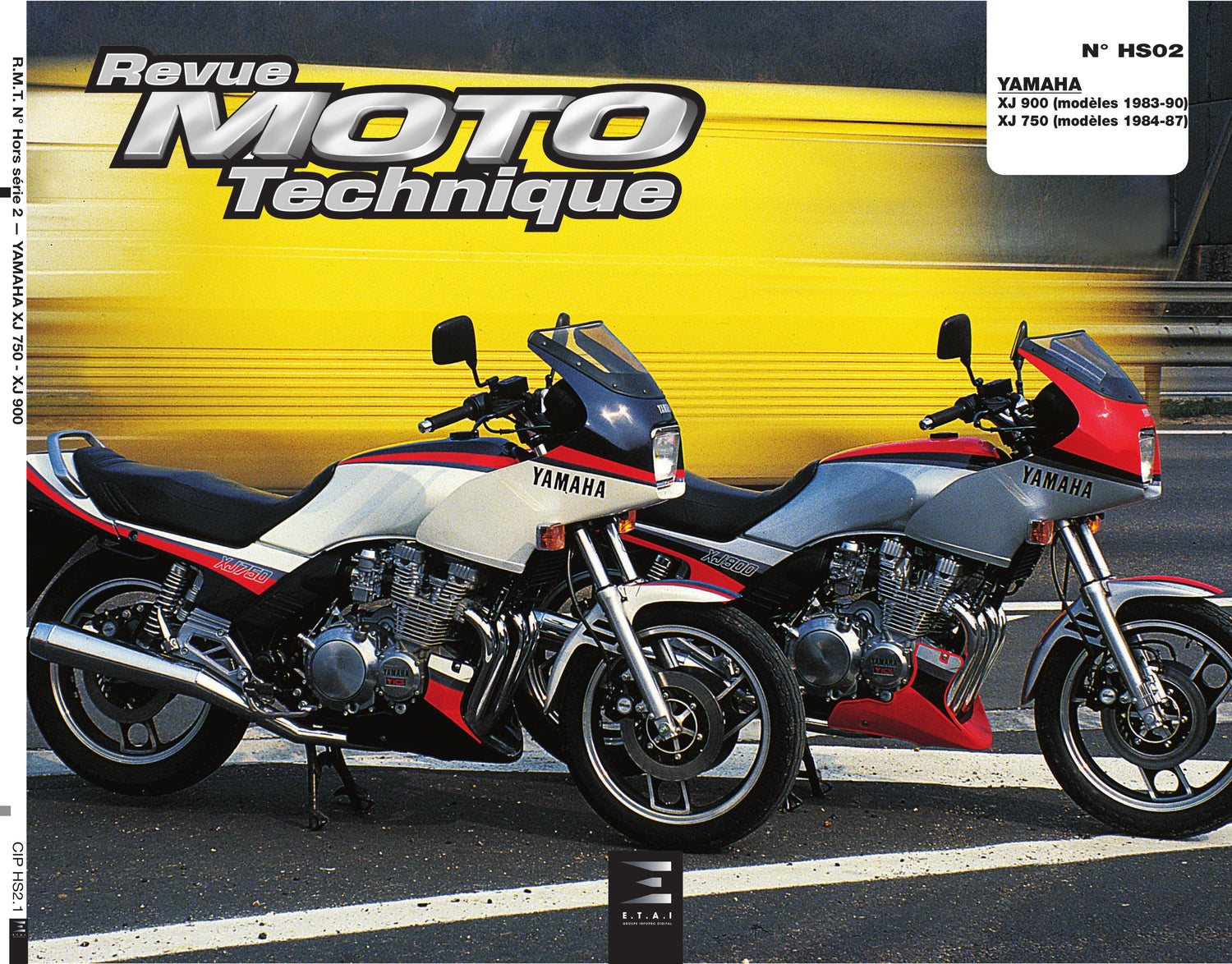 Yamaha XJ 900 (1983 - 1990) - XJ 750 (1984 - 1987) - Revue Technique