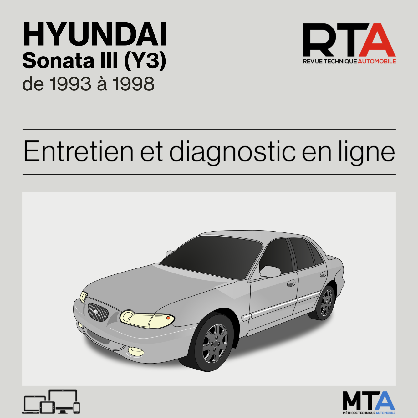 Hyundai Sonata III (Y3) de 1993 à 1998