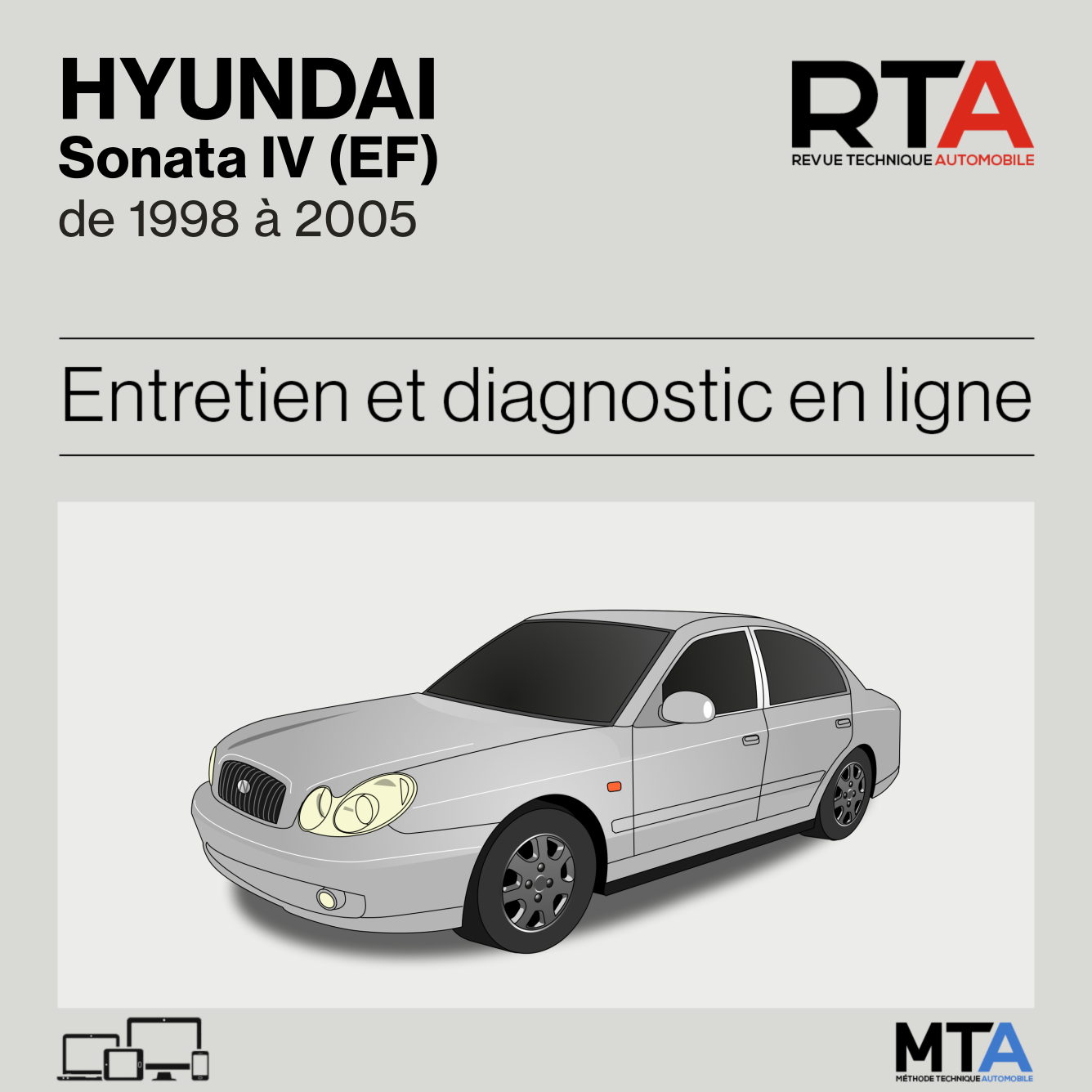 Hyundai Sonata IV (EF) de 1998 à 2005