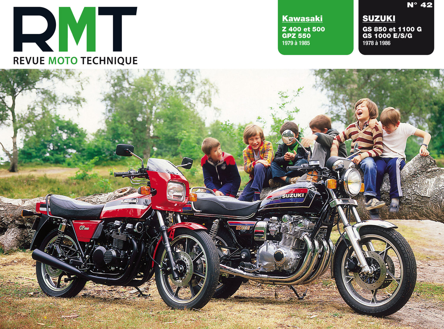 Kawasaki Z 400, Z 500 et GPZ 550 (1979 - 1985) - Suzuki GS 850, 1000 et 1100 (1978 - 1986) - Revue Technique