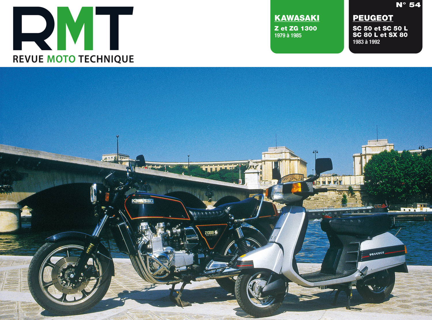 Kawasaki Z et ZG 1300 (1979 - 1985) - Peugeot SC 50 et 80, SX 80 (1983 - 1992) - Revue Technique