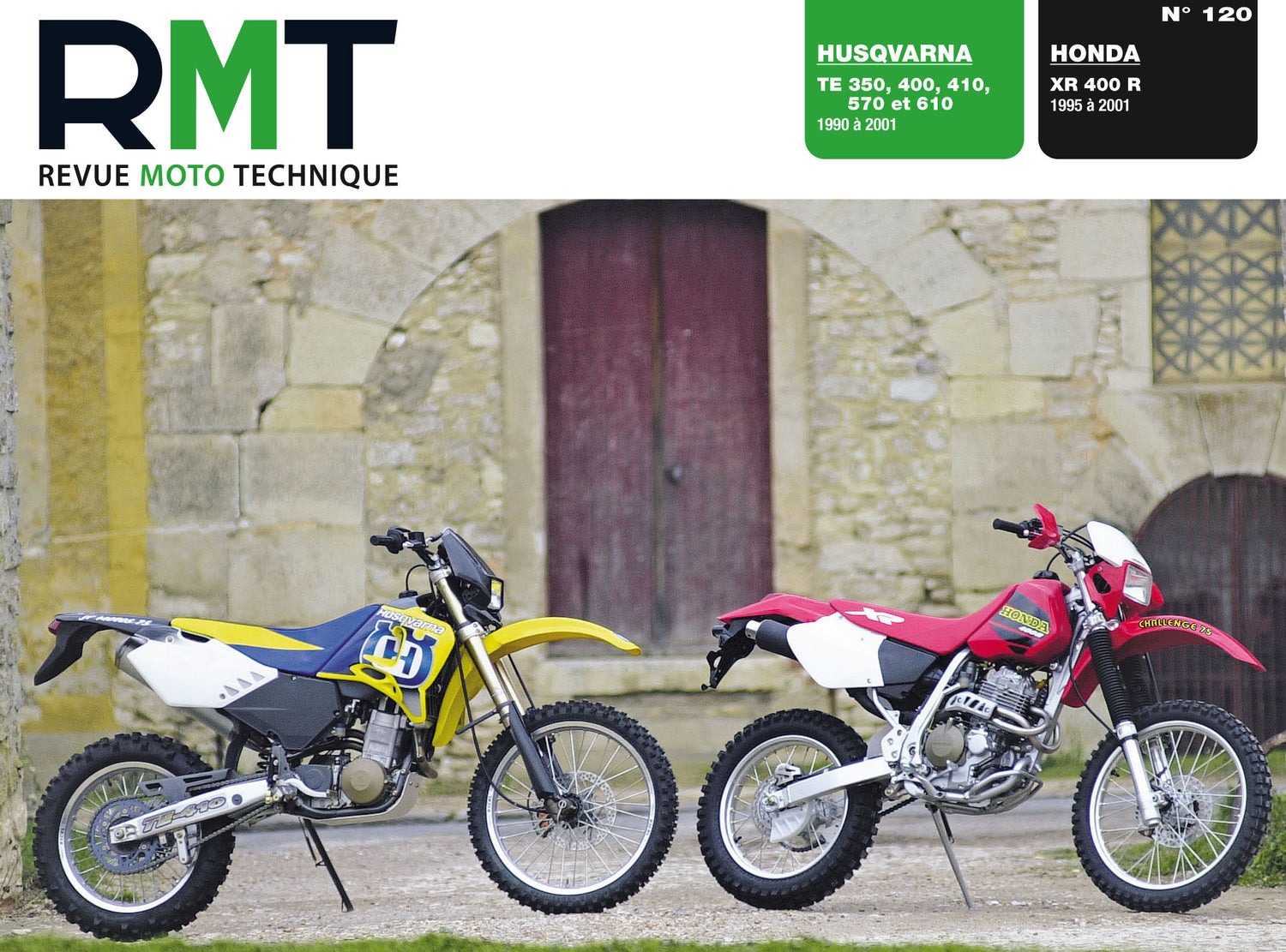 Honda XR 400 R (1995 - 2001) - Husqvarna TE 350 - 610 (1990 - 2001) - Revue Technique