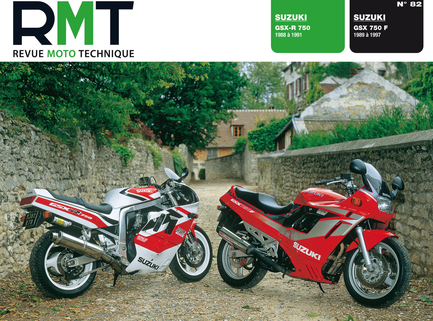 Suzuki GSX-R 750 (1988 - 1991) et GSX 750 F (1989 - 1997) - Revue Technique