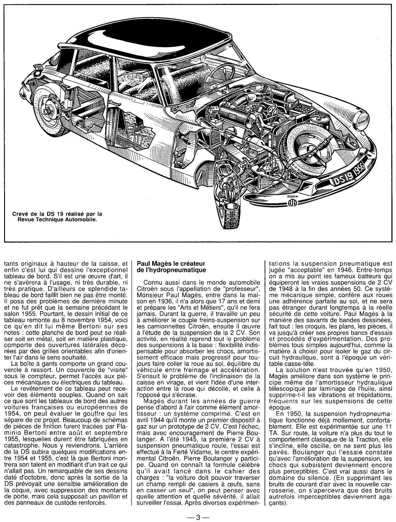 Citroën ID 19 B, ID 20 (1967 à 1969) et Dspécial, DSuper, DSuper 5 (1970 à 1975) - Tome 3 - Revue Technique