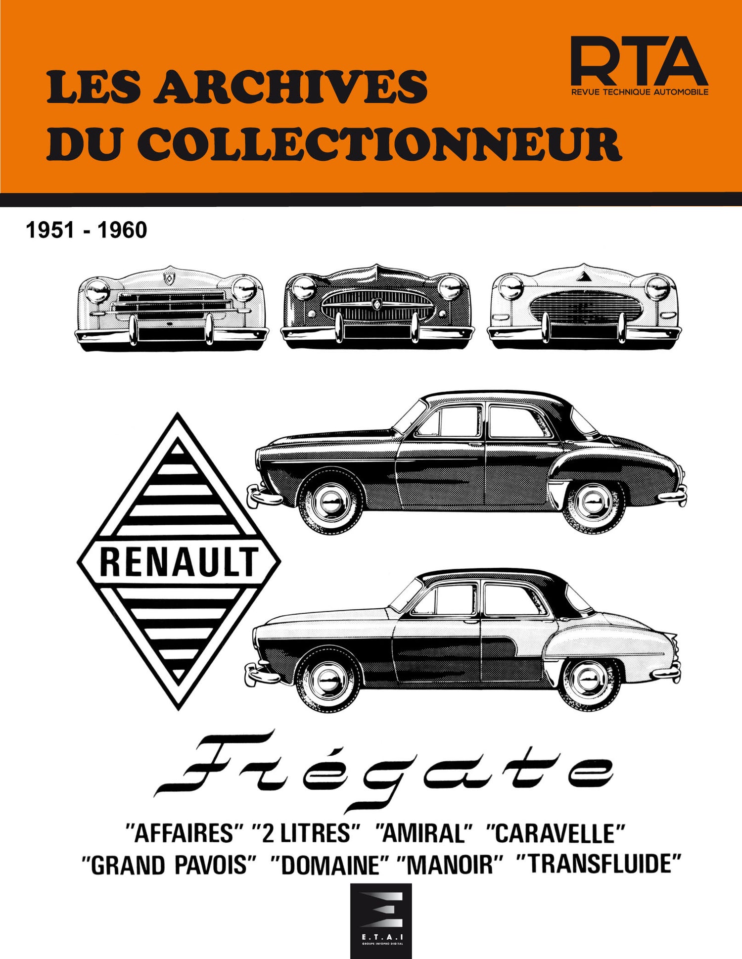 Renault Fregate et Caravelle (1950 - 1960) - Revue Technique