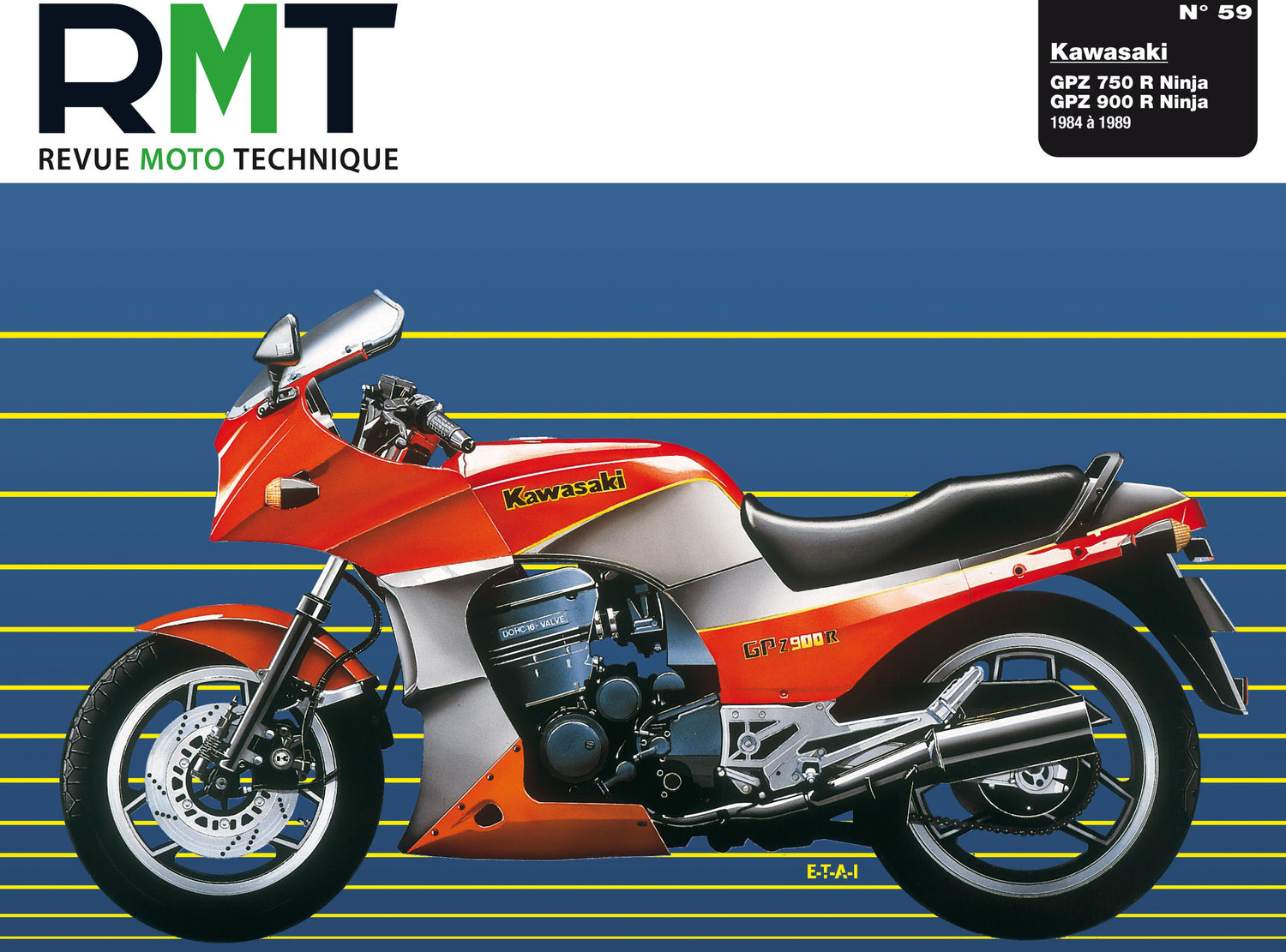 Kawasaki Ninja ZX750 G2 - ZX 900 (1984 - 1985) - Revue Technique