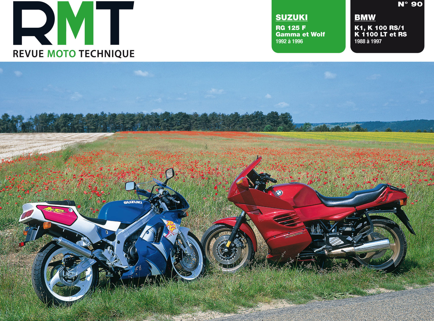Suzuki RG 125 - BMW K 1 / K 100 RS - Revue Technique