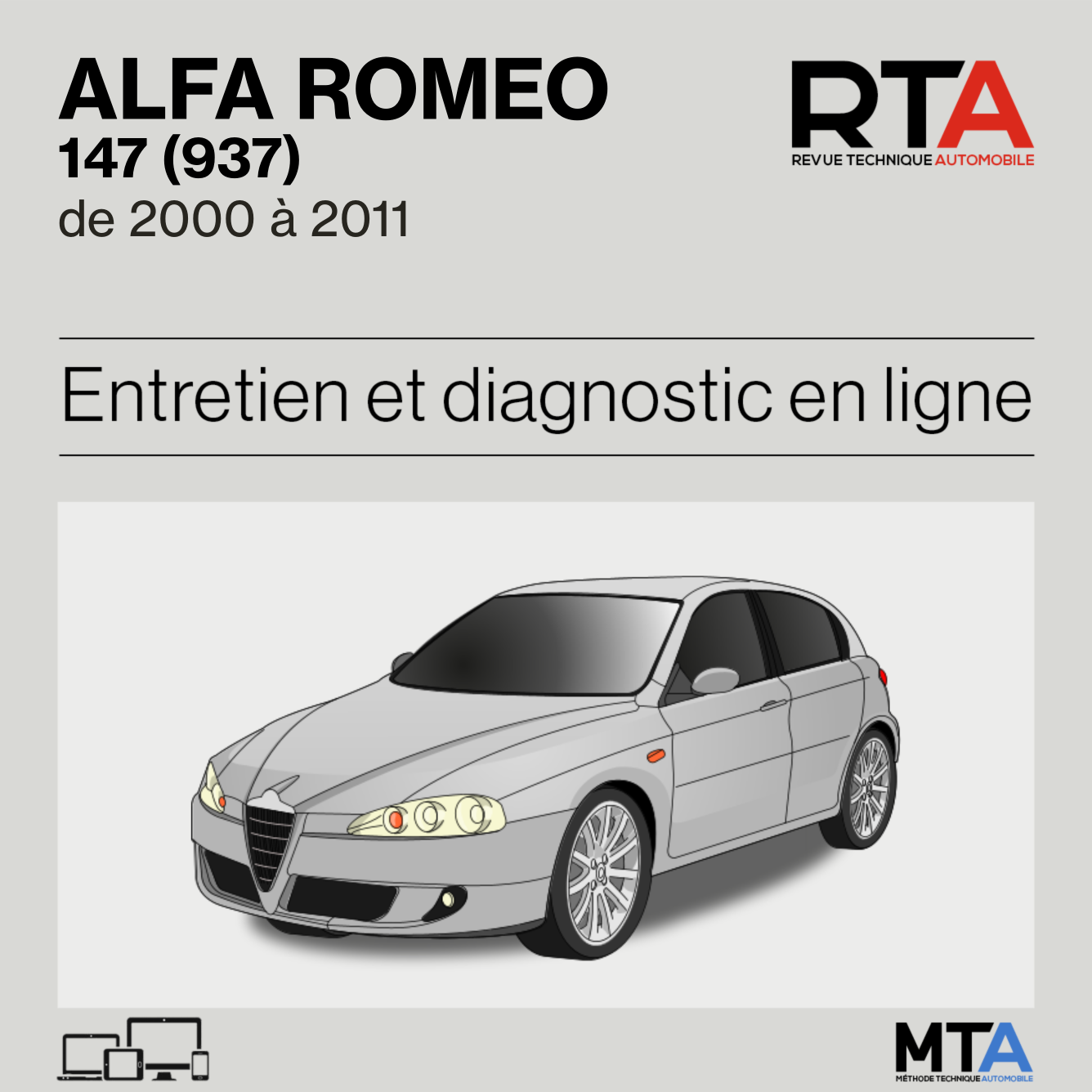 Alfa Romeo 147 (937) de 2000 à 2011