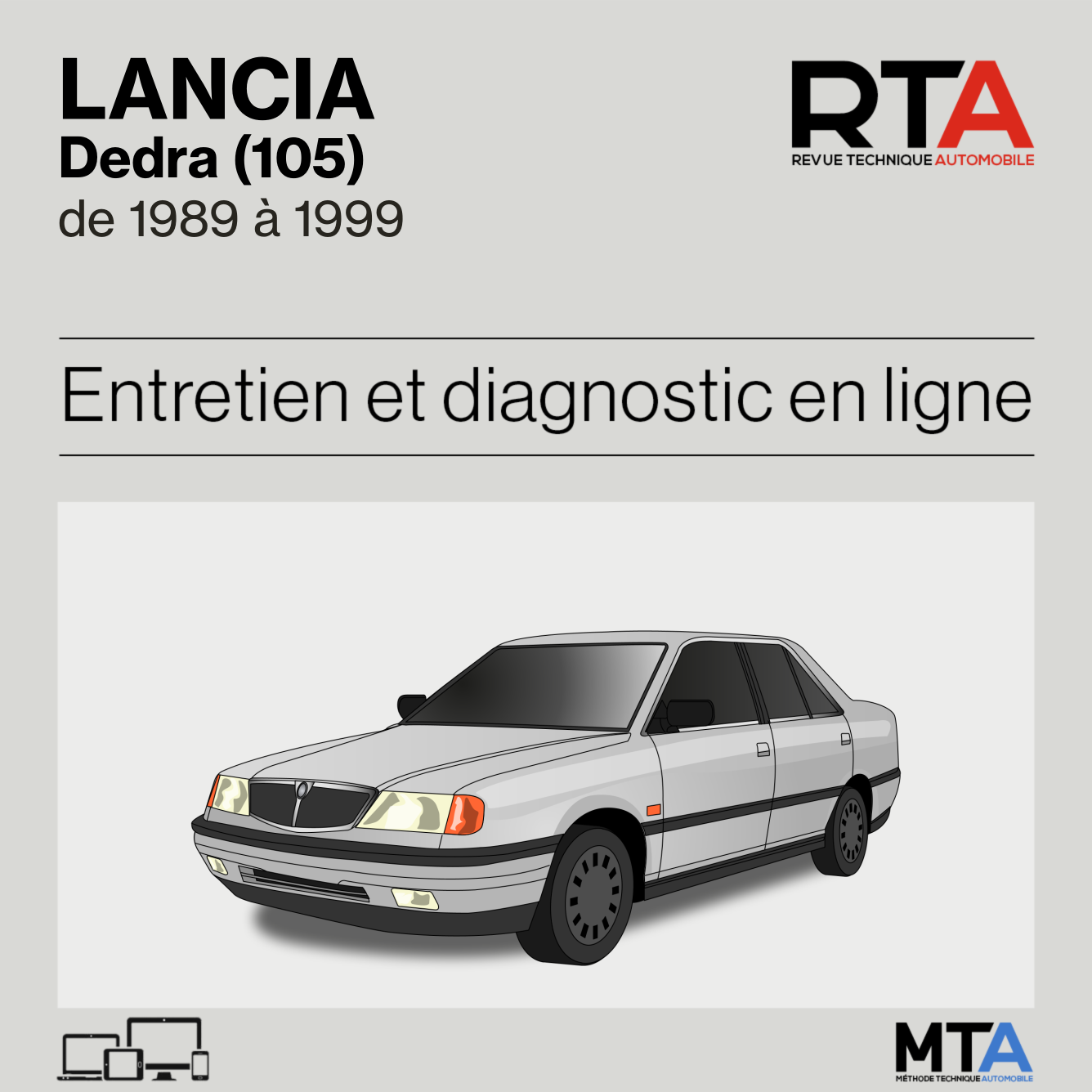 Lancia Dedra (105) de 1989 à 1999