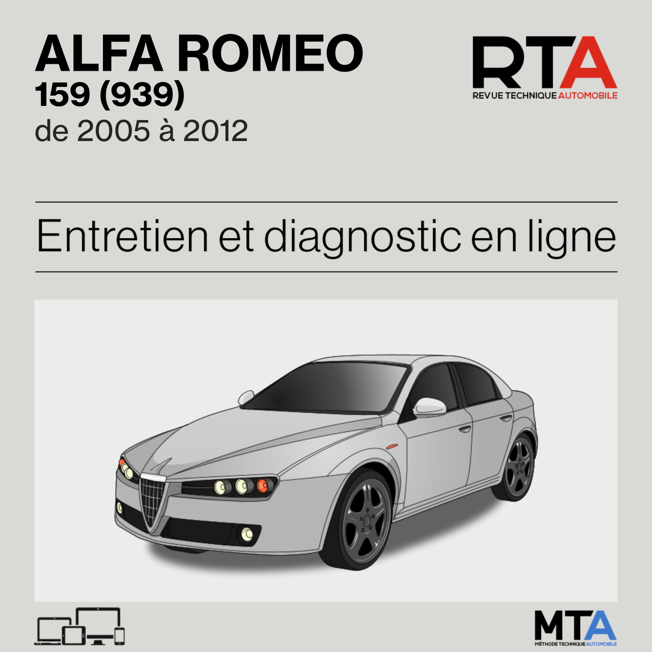 Alfa Romeo 159 (939) de 2005 à 2012