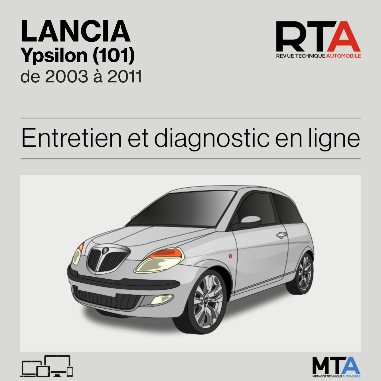 Lancia Ypsilon (101) de 2003 à 2011