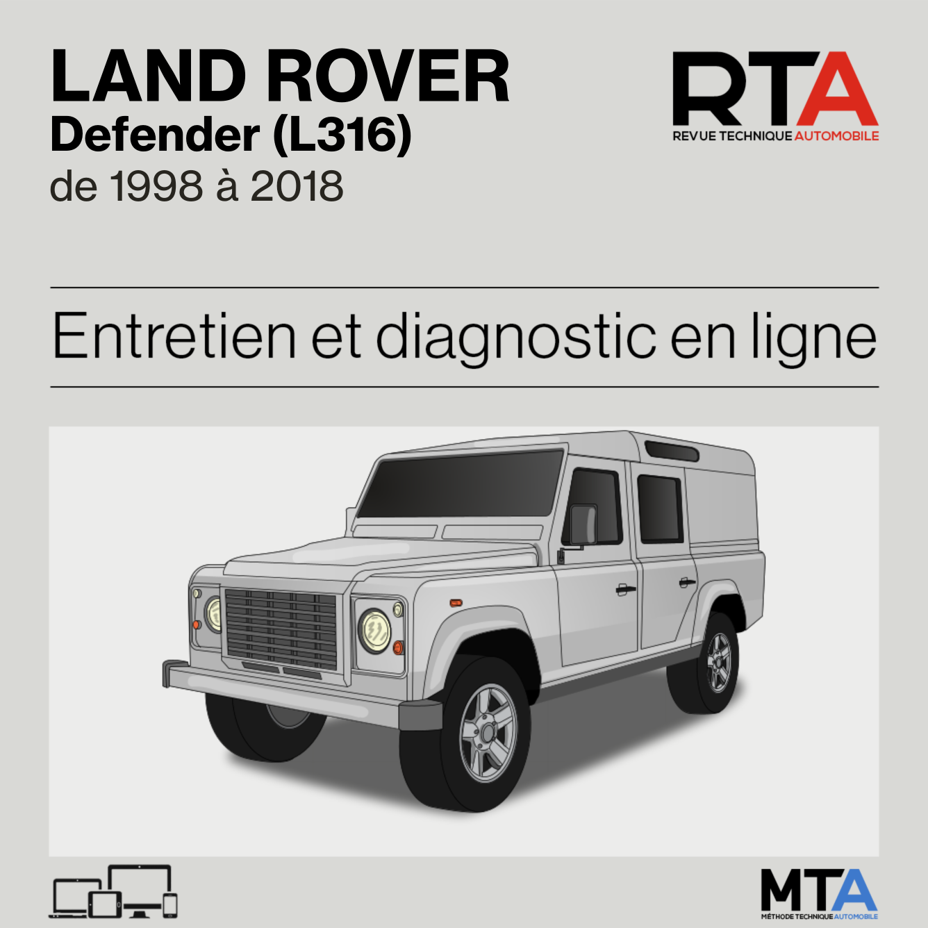 Land Rover Defender (L316) de 1998 à 2018