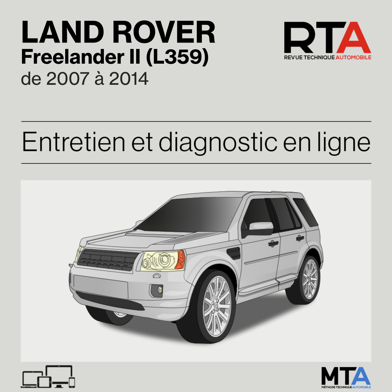 Land Rover Freelander II (L359) de 2007 à 2014
