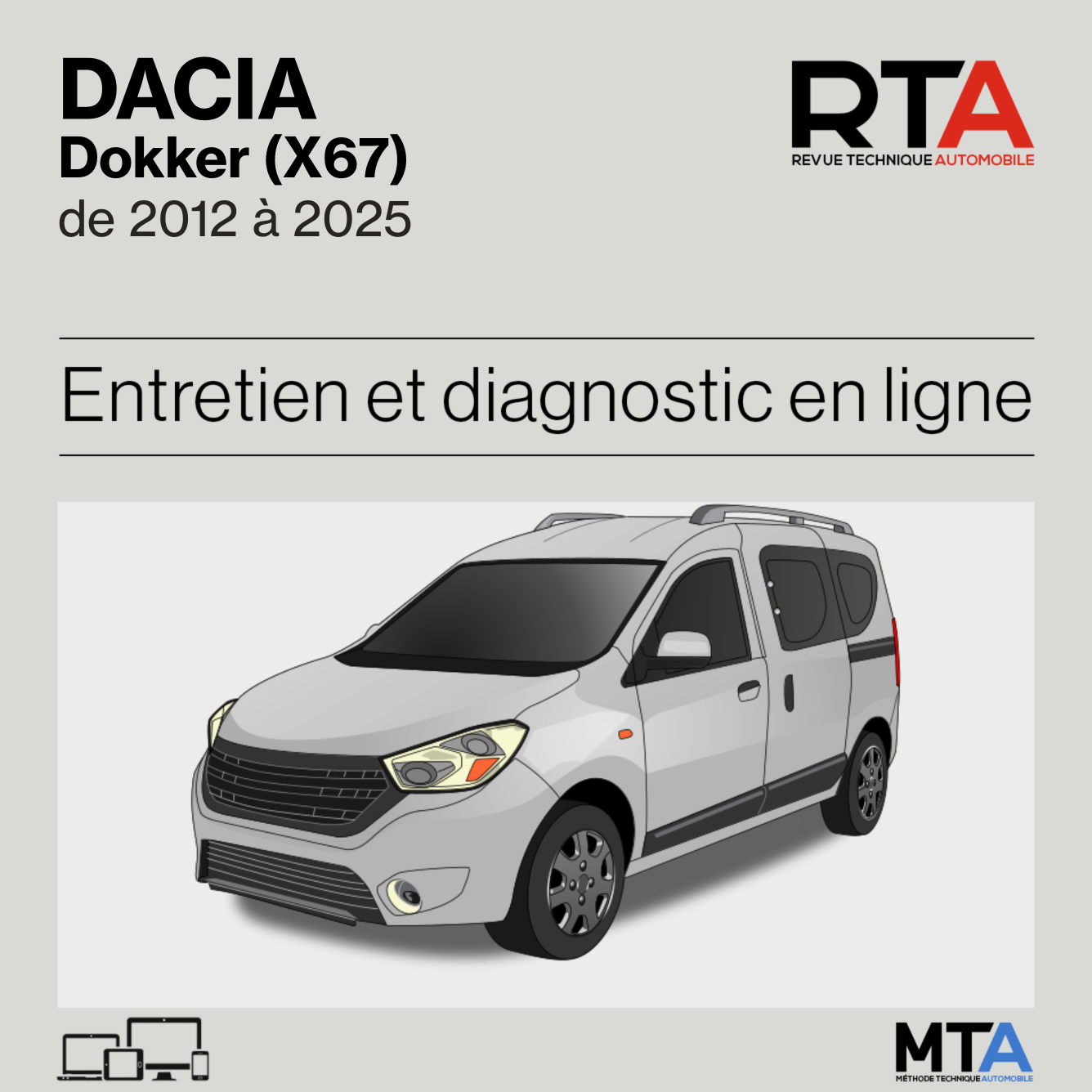 Dacia Dokker (X67) de 2012 à 2025