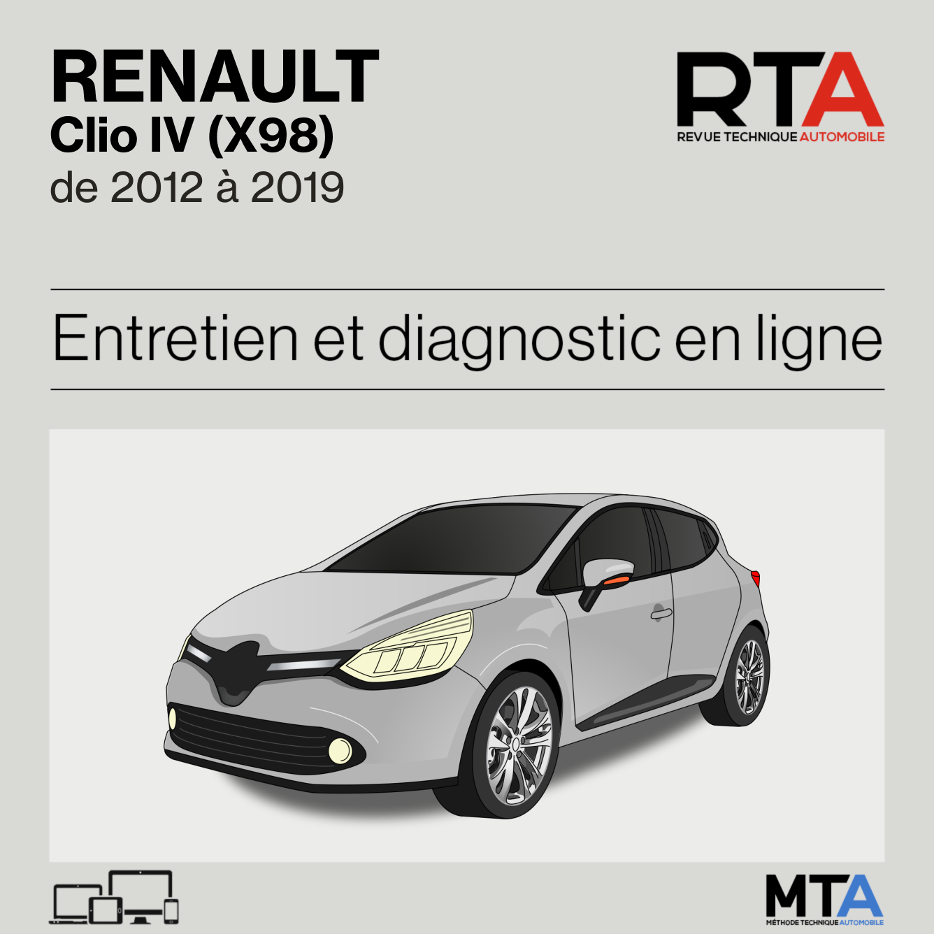 Renault Clio IV (X98) de 2012 à 2019