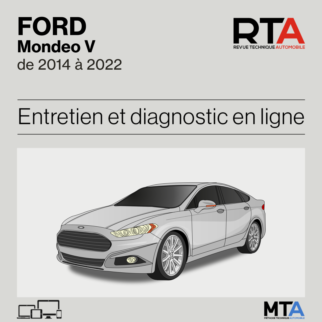 Ford Mondeo V de 2014 à 2022