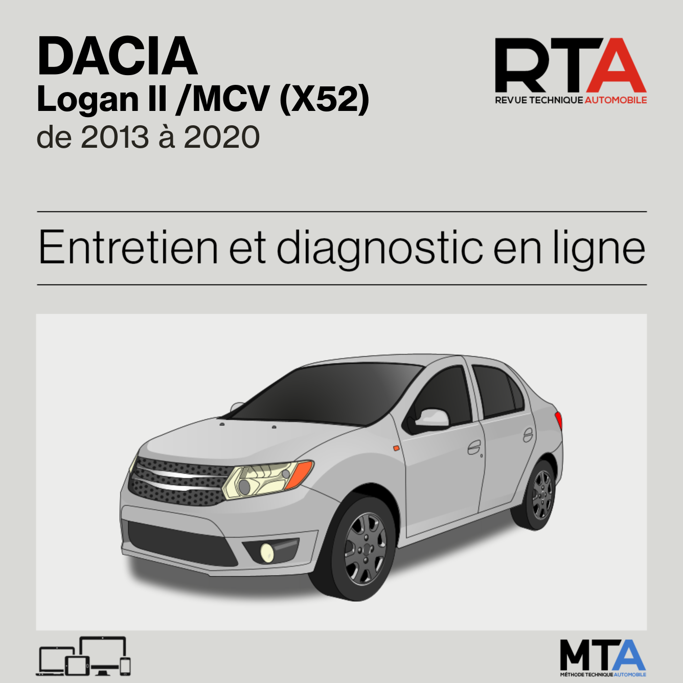 Dacia Logan II /MCV (X52) de 2013 à 2020