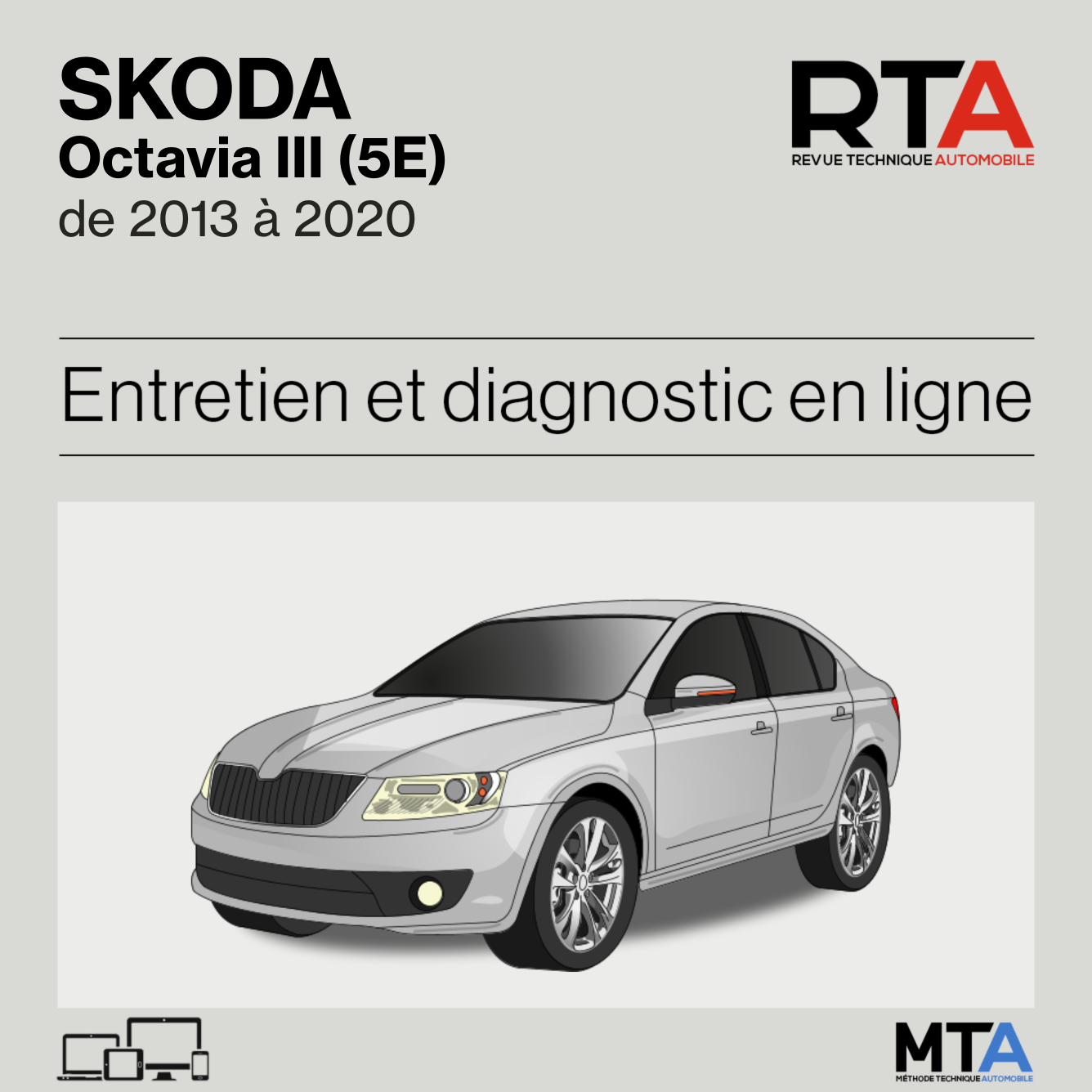 Skoda Octavia III (5E) de 2013 à 2020