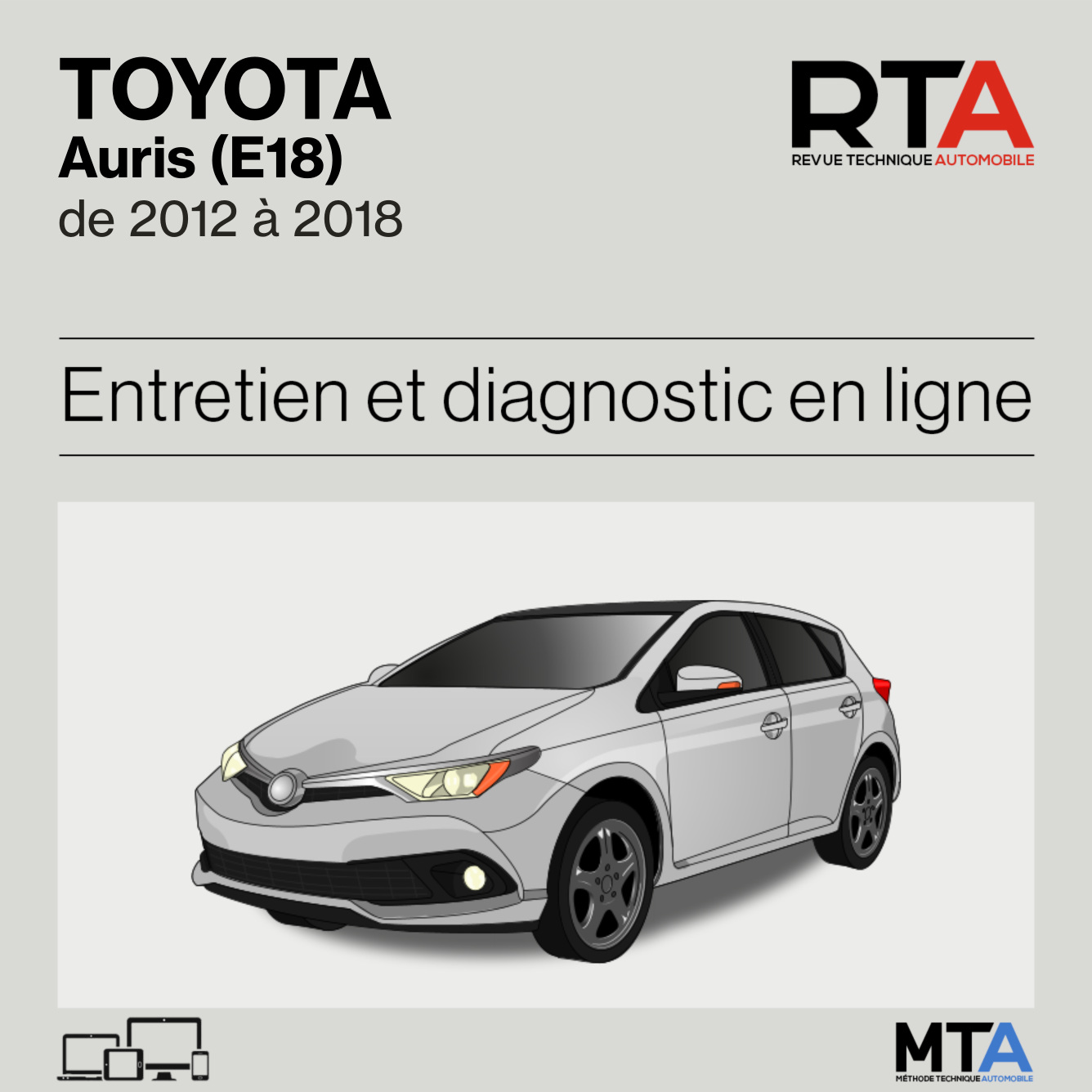 Toyota Auris (E18) de 2012 à 2018
