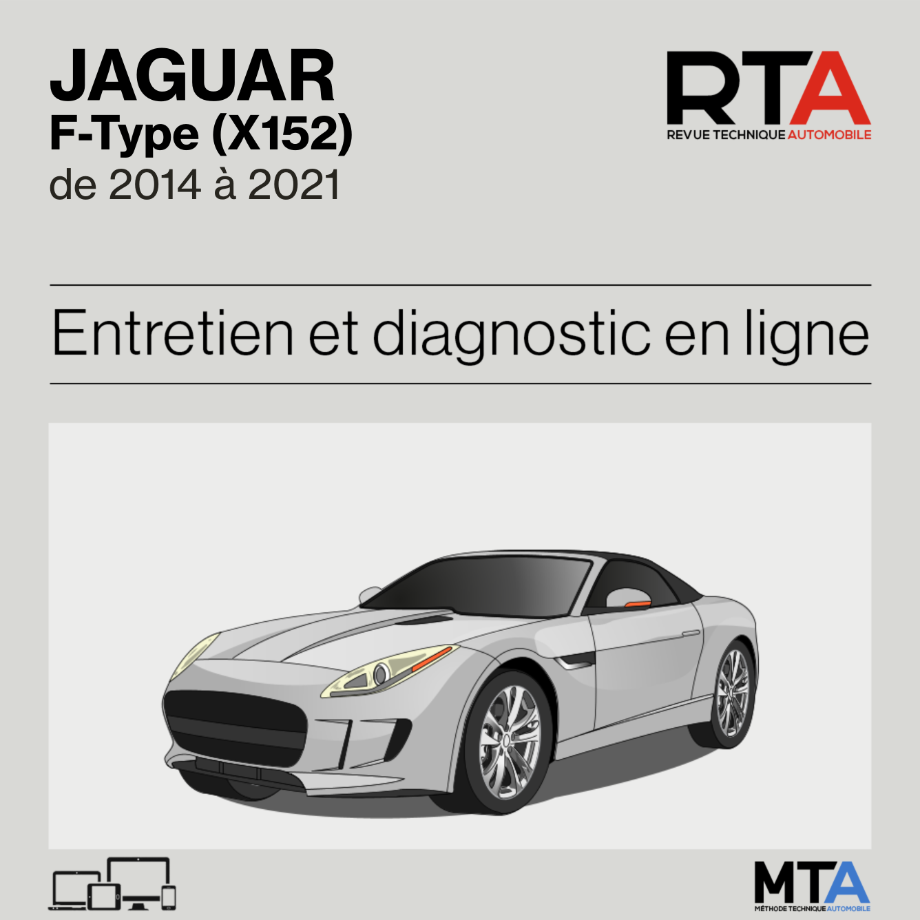 Jaguar F-Type (X152) de 2014 à 2021