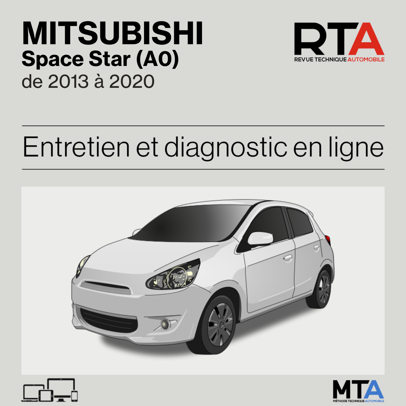Mitsubishi Space Star (A0) de 2013 à 2020