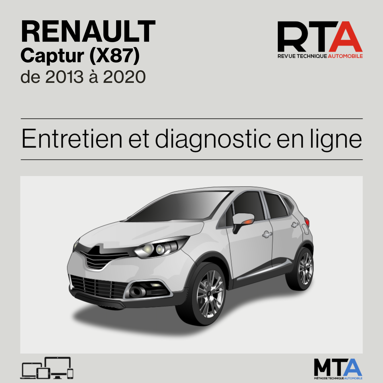 Renault Captur (X87) de 2013 à 2020