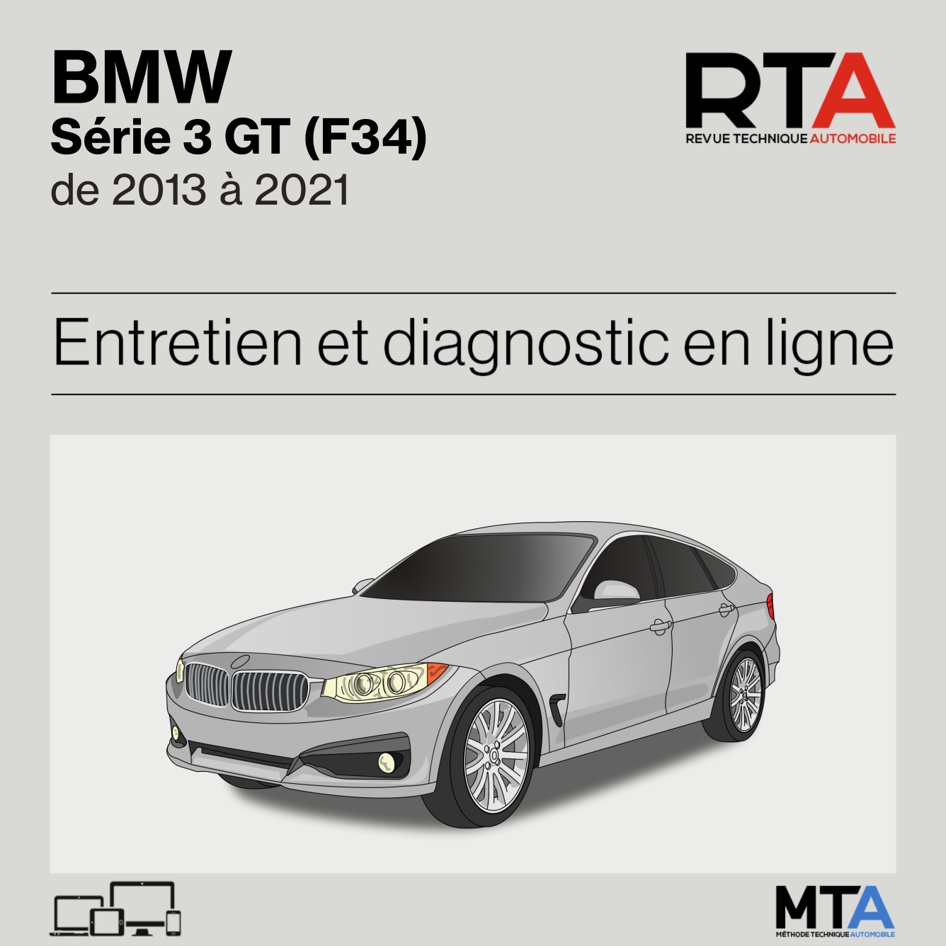 BMW Série 3 GT (F34) de 2013 à 2021